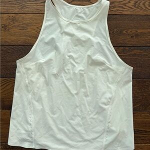 Lululemon Athletica White Tank Top